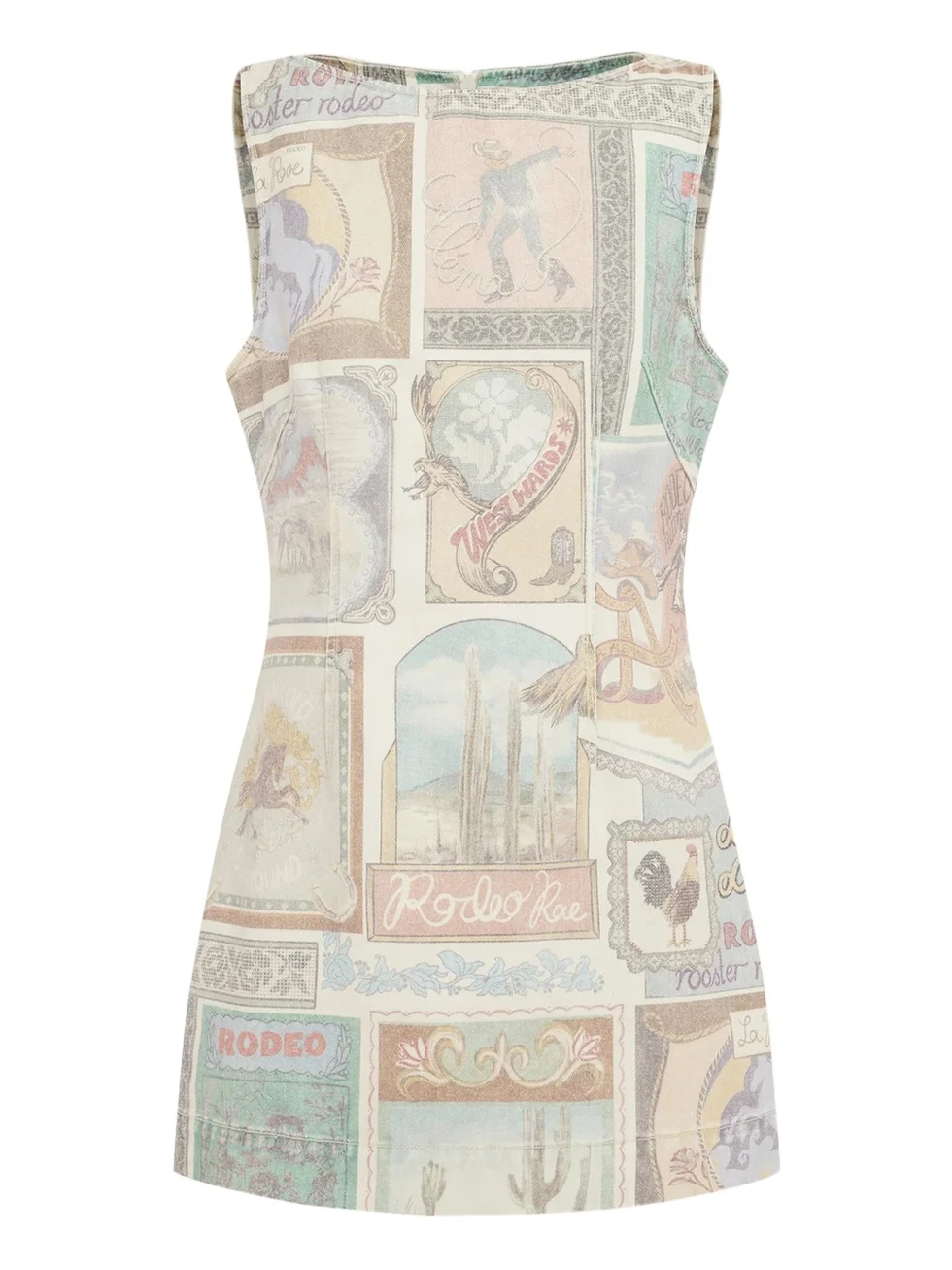 ALÉMAIS Andie Denim Mini Dress
