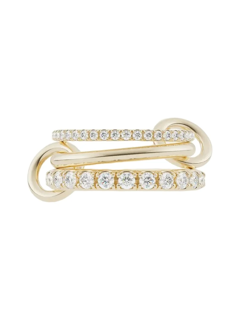 Spinelli Kilcollin Norah Rose 18K Yellow Gold Pink Sapphire Ring
