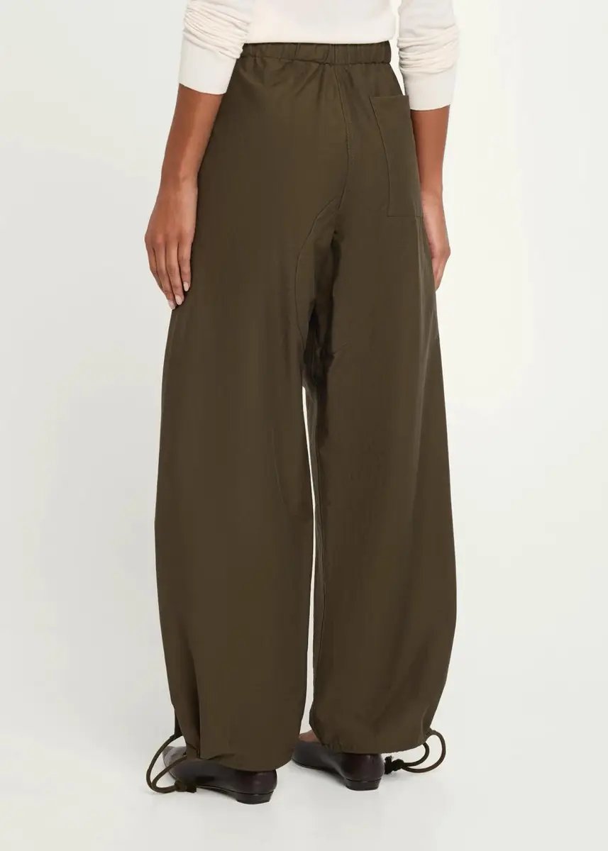 JW Anderson Parachute Drawstring Barrel-Leg Track Cargo Pants | Thumbnail 3 JW Anderson Parachute Drawstring Barrel-Leg Track Cargo Pants | Thumbnail 3
