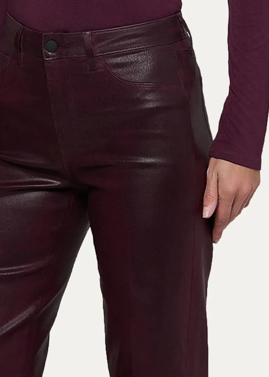 L'Agence Clayton Coated Wide-Leg Jeans | Thumbnail 5 L'Agence Clayton Coated Wide-Leg Jeans | Thumbnail 5