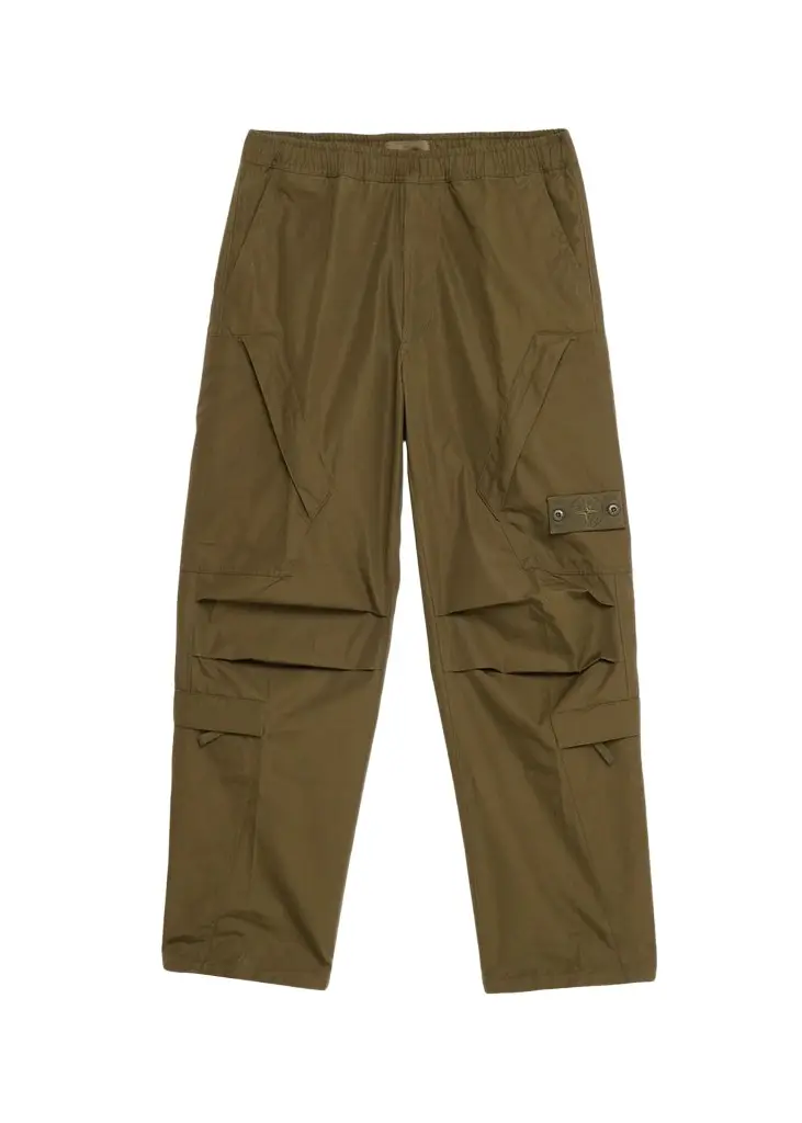 Stone Island Men's Cotton Relaxed-Fit Cargo Pants
