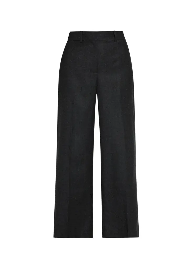 Theory Pleated-Front Virgin Wool Pants