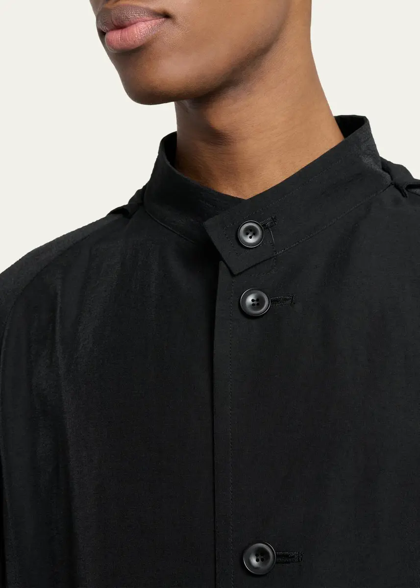 Homme Plissé Issey Miyake Men's Opacity Hooded Jacket | Thumbnail 5 Homme Plissé Issey Miyake Men's Opacity Hooded Jacket | Thumbnail 5