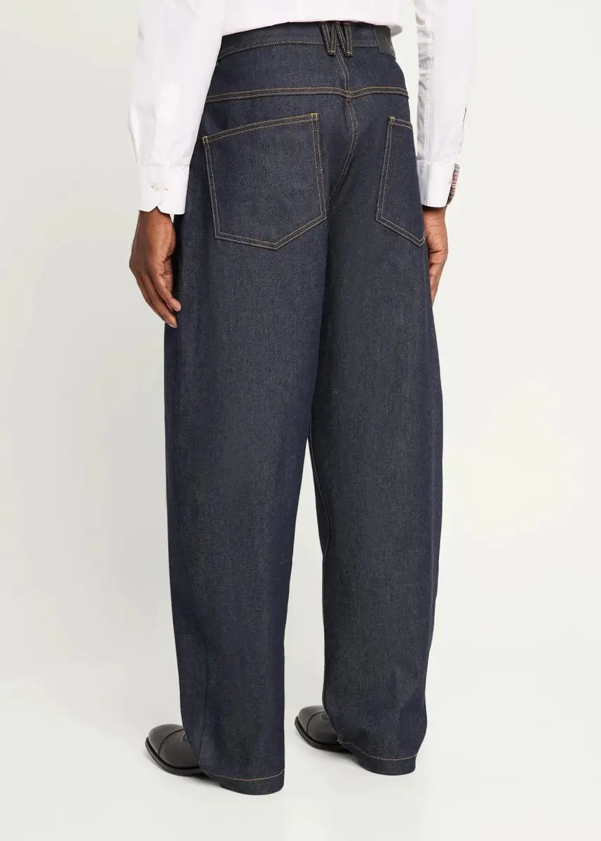 Willy Chavarria Men's True Badboy Wide-Leg Denim Jeans | Thumbnail 3 Willy Chavarria Men's True Badboy Wide-Leg Denim Jeans | Thumbnail 3
