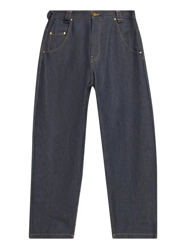 Willy Chavarria Men's True Badboy Wide-Leg Denim Jeans