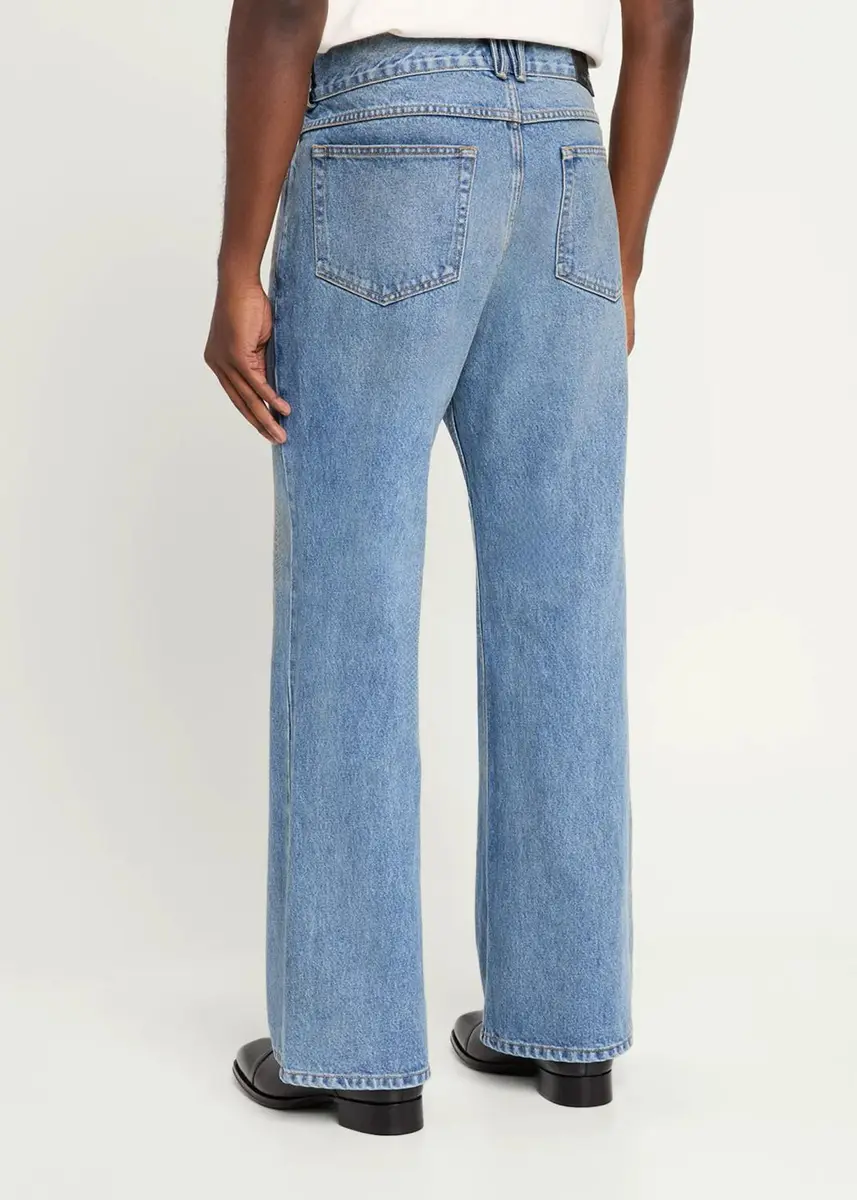 Willy Chavarria Men's Flared Denim Jeans | Thumbnail 3 Willy Chavarria Men's Flared Denim Jeans | Thumbnail 3