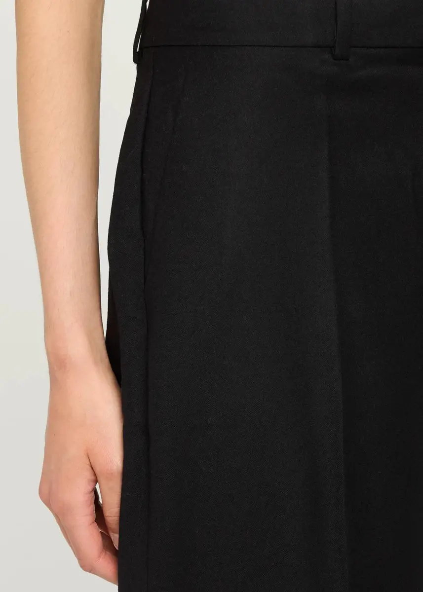 Theory Pleated-Front Virgin Wool Pants | Thumbnail 5 Theory Pleated-Front Virgin Wool Pants | Thumbnail 5