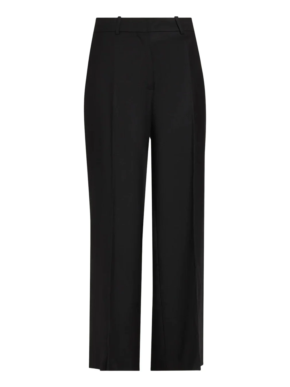 Pleated-Front Virgin Wool Pants