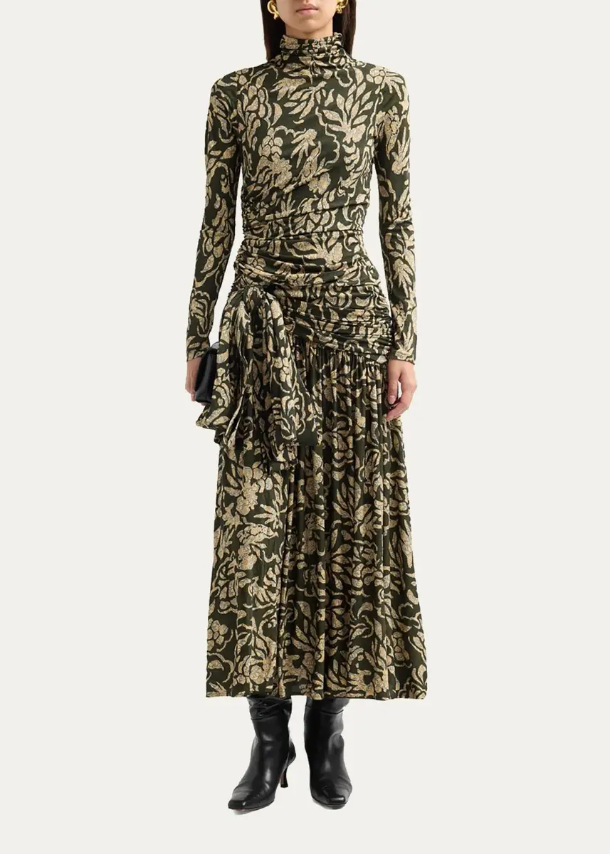 Ulla Johnson Katy Draped Jersey Maxi Dress | Thumbnail 2 Ulla Johnson Katy Draped Jersey Maxi Dress | Thumbnail 2