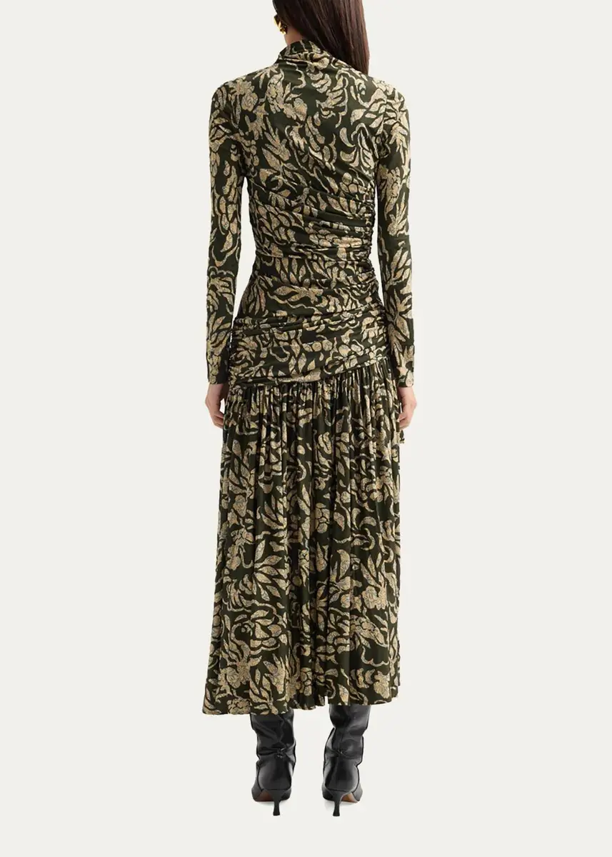 Ulla Johnson Katy Draped Jersey Maxi Dress | Thumbnail 3 Ulla Johnson Katy Draped Jersey Maxi Dress | Thumbnail 3