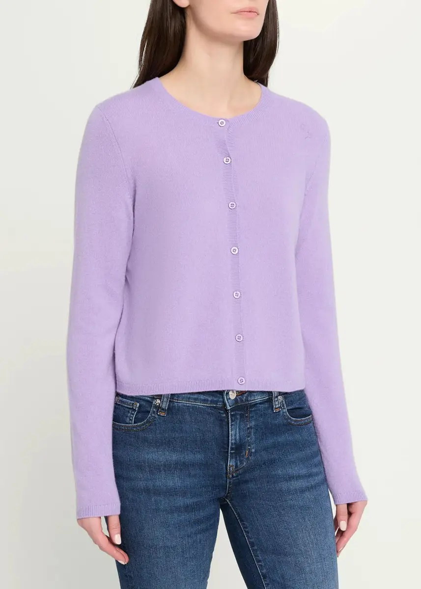 Frame The Fitted Cashmere Cardigan | Thumbnail 4 Frame The Fitted Cashmere Cardigan | Thumbnail 4