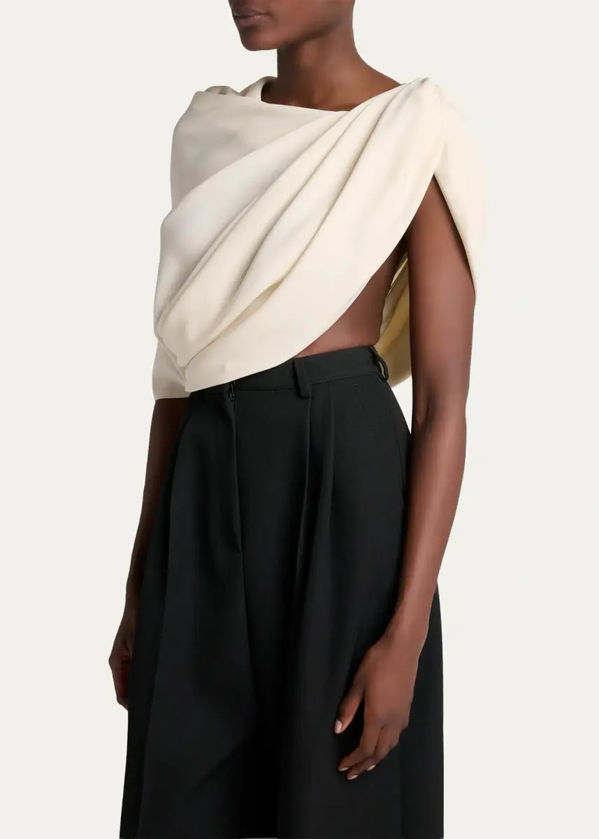 Balenciaga One Shoulder Top | Thumbnail 4