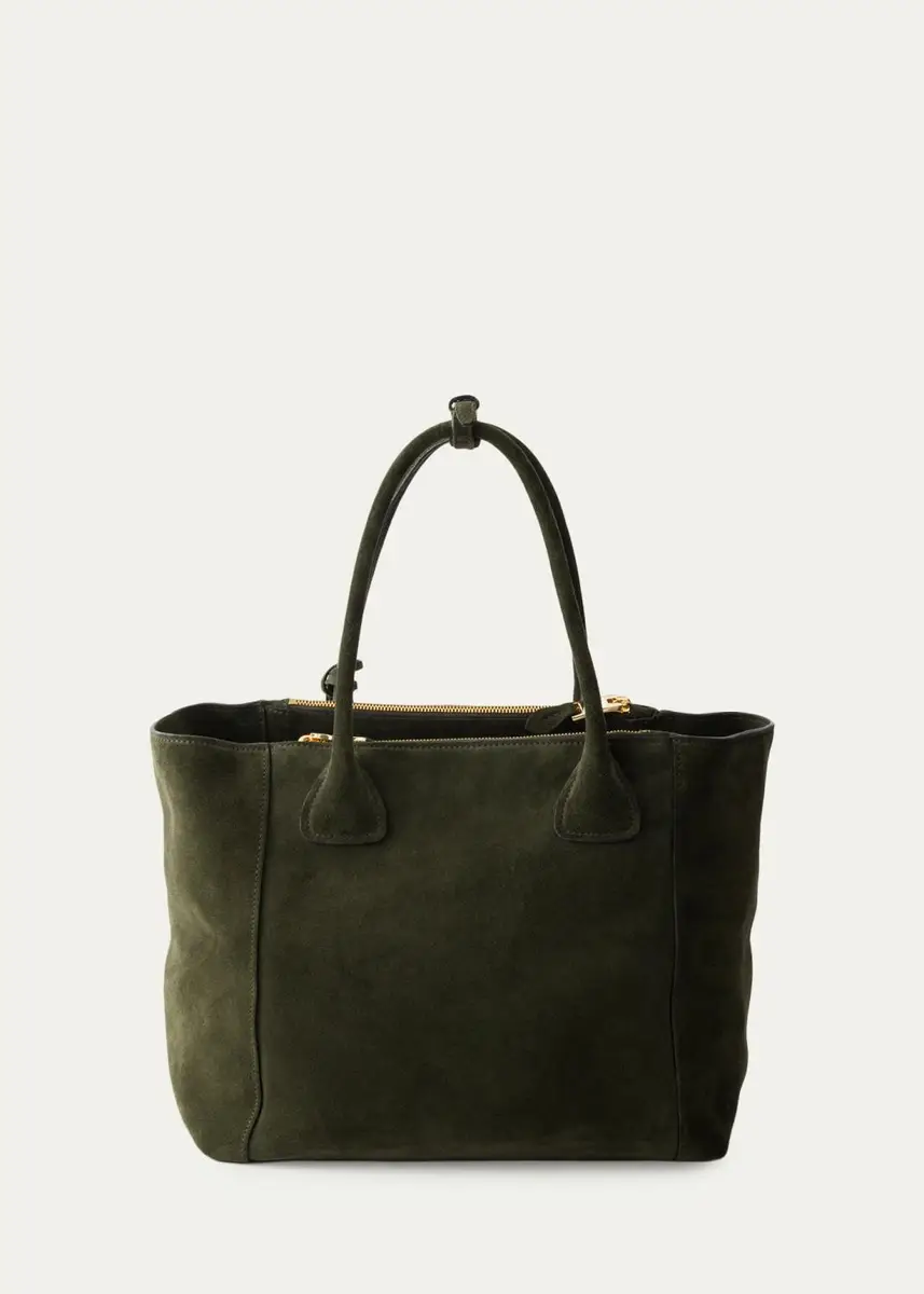 Prada Nova Suede Top-Handle Bag | Thumbnail 2 Prada Nova Suede Top-Handle Bag | Thumbnail 2