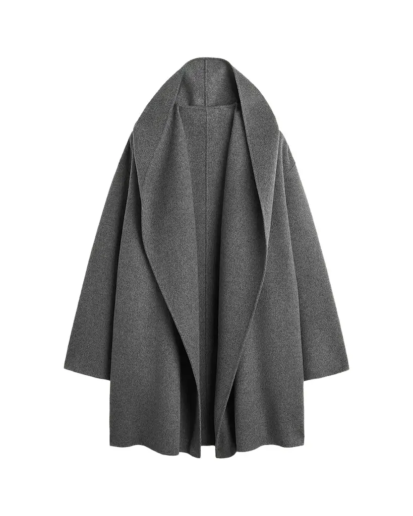 TOTEME Hoodie Wool Coat