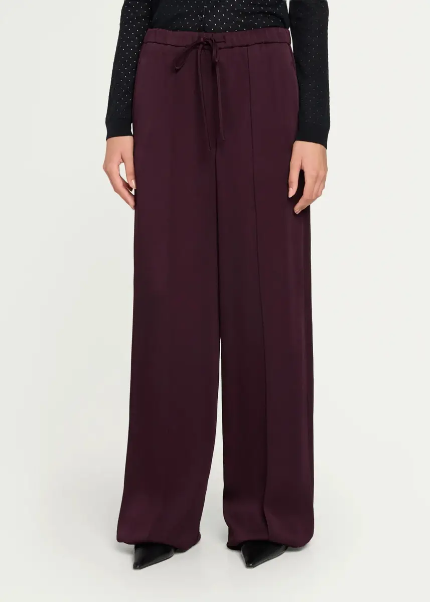 Vince Mid-Rise Tailored Drawstring Pants | Thumbnail 4 Vince Mid-Rise Tailored Drawstring Pants | Thumbnail 4
