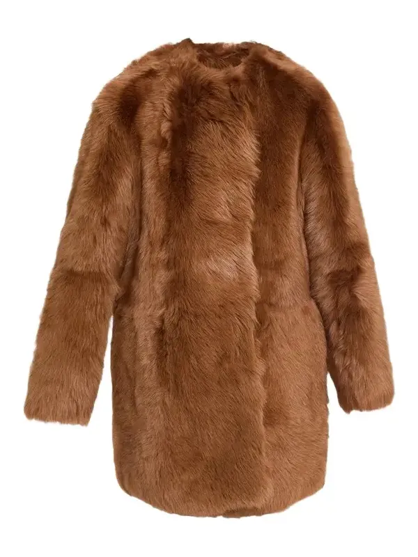 Silky Lamb Shearling Short Coat Silky Lamb Shearling Short Coat