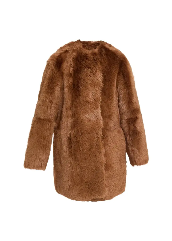 Silky Lamb Shearling Short Coat Silky Lamb Shearling Short Coat