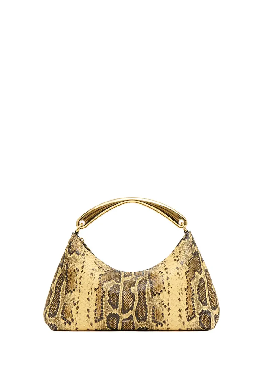 MANSUR GAVRIEL Rhea Metal Handle Hobo Bag | Thumbnail 4 MANSUR GAVRIEL Rhea Metal Handle Hobo Bag | Thumbnail 4
