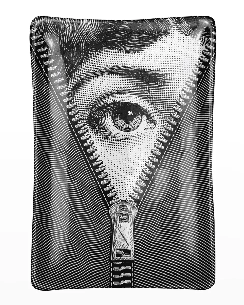 Rectangular Ashtray Tema e Variazioni n401 Zipper Eye Rectangular Ashtray Tema e Variazioni n401 Zipper Eye