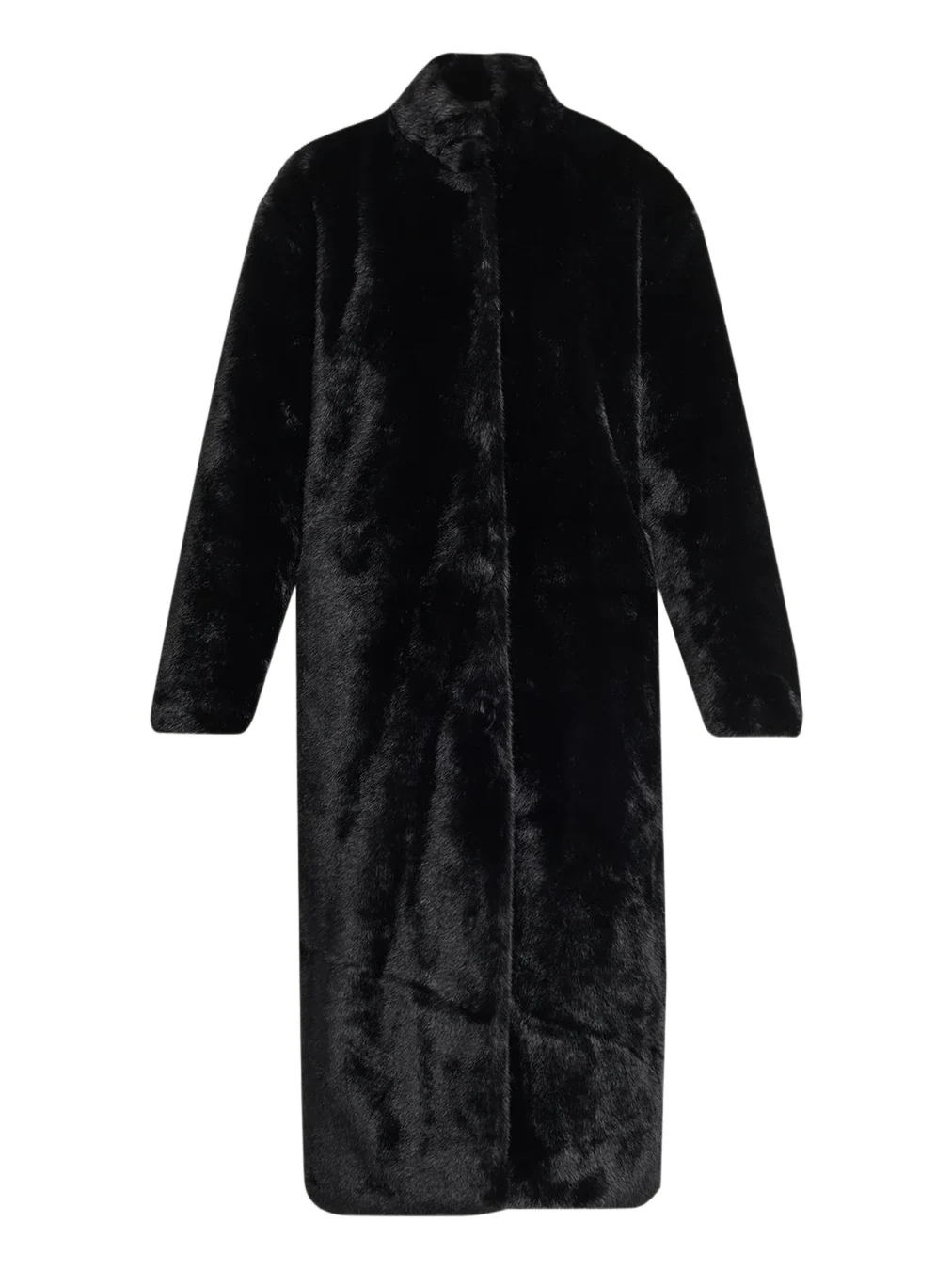 Cassian Faux Fur High Collar Coat Cassian Faux Fur High Collar Coat
