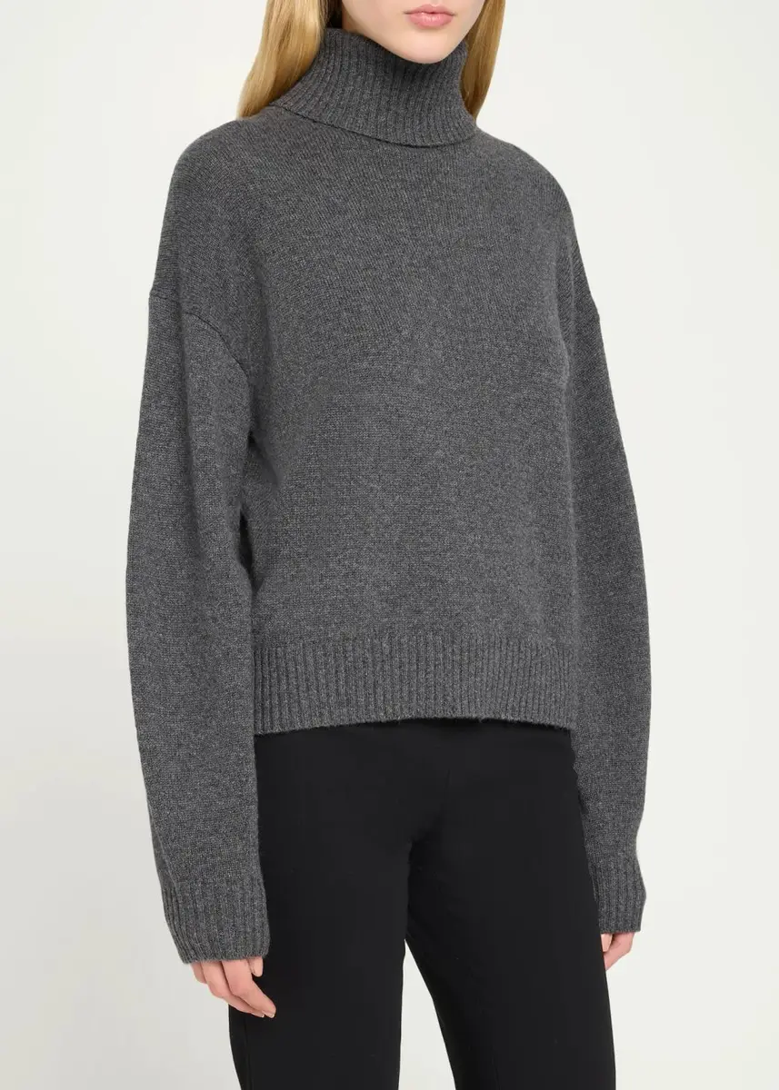 Theory Cashmere Turtleneck Sweater | Thumbnail 4 Theory Cashmere Turtleneck Sweater | Thumbnail 4
