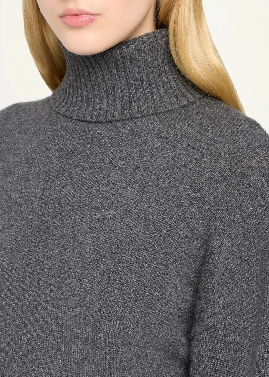 Theory Cashmere Turtleneck Sweater | Thumbnail 5 Theory Cashmere Turtleneck Sweater | Thumbnail 5