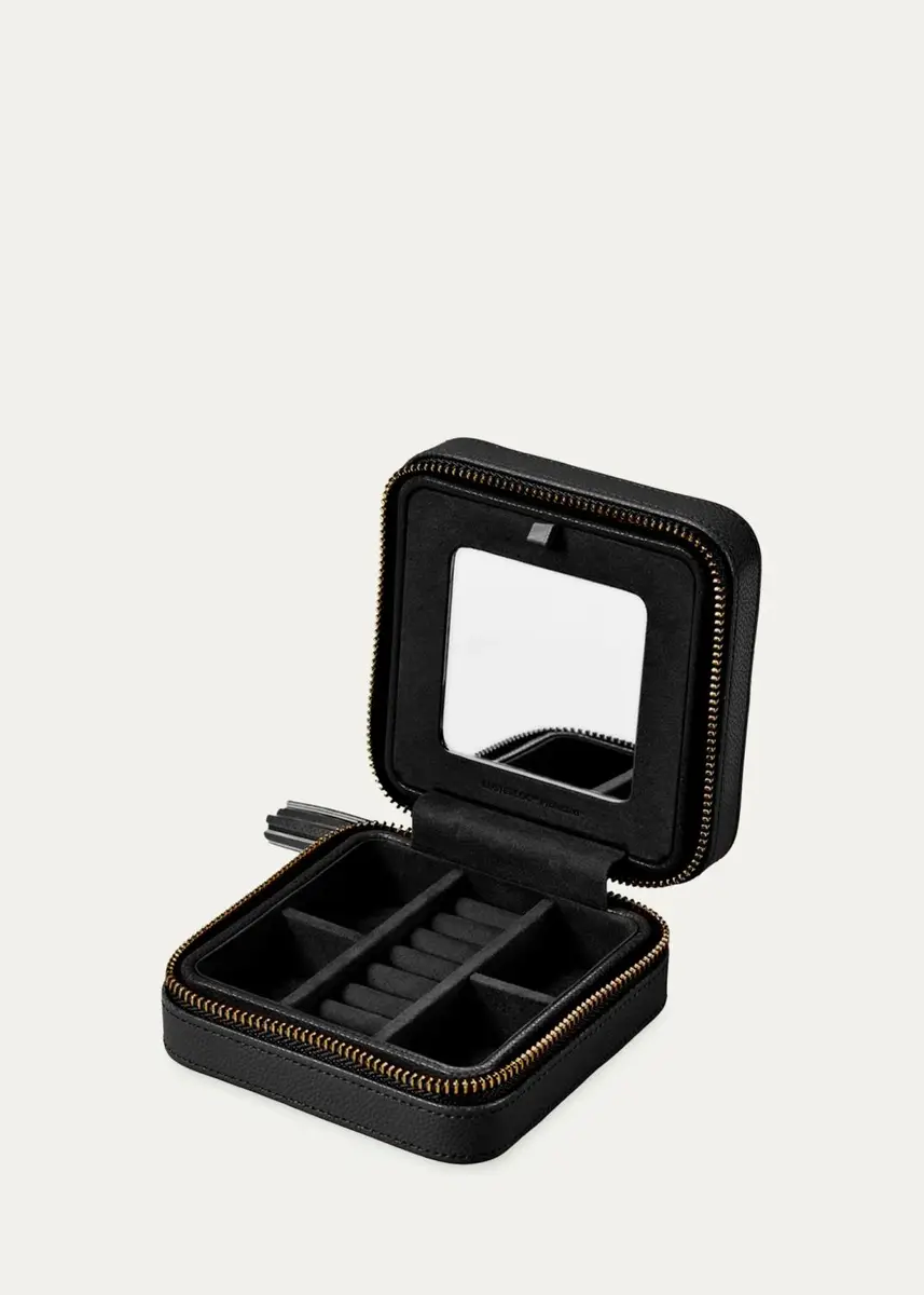 Wolf Lauren Vegan Leather Zip Travel Case | Thumbnail 3 Wolf Lauren Vegan Leather Zip Travel Case | Thumbnail 3