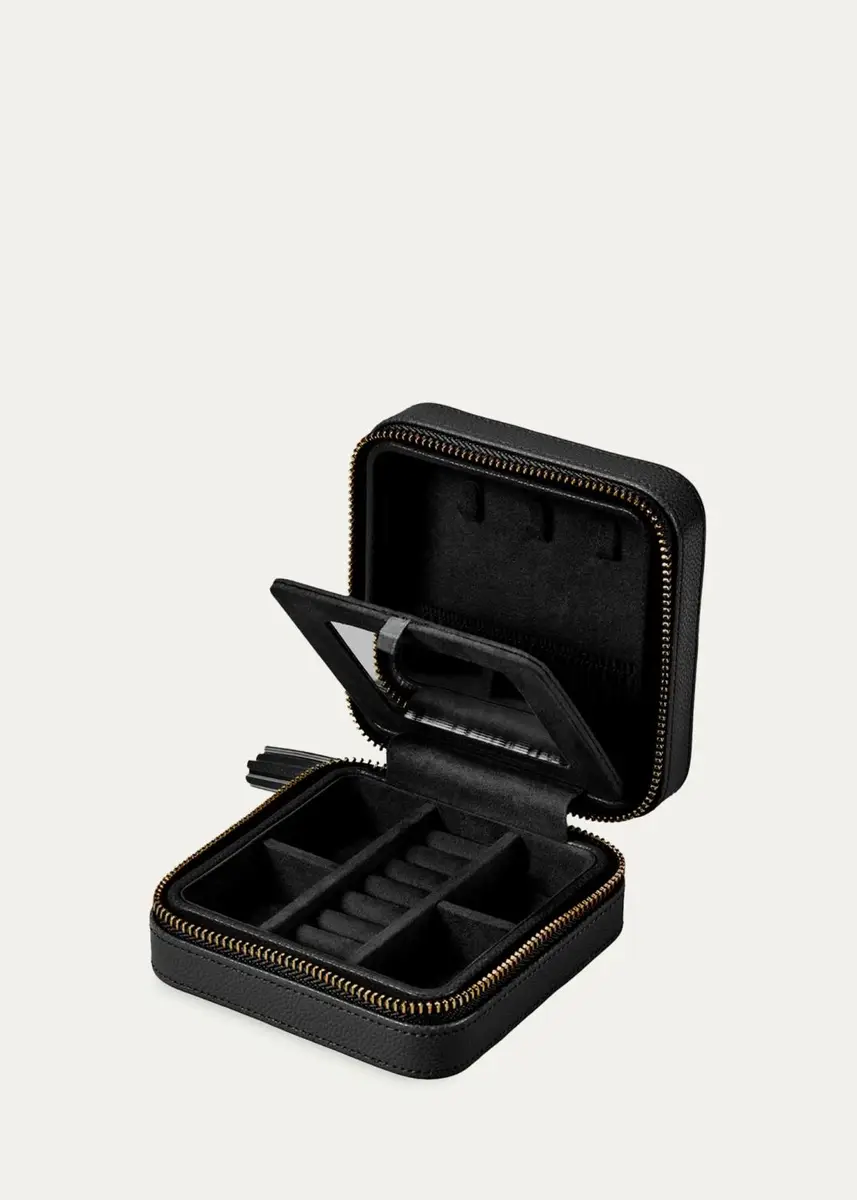 Wolf Lauren Vegan Leather Zip Travel Case | Thumbnail 4 Wolf Lauren Vegan Leather Zip Travel Case | Thumbnail 4