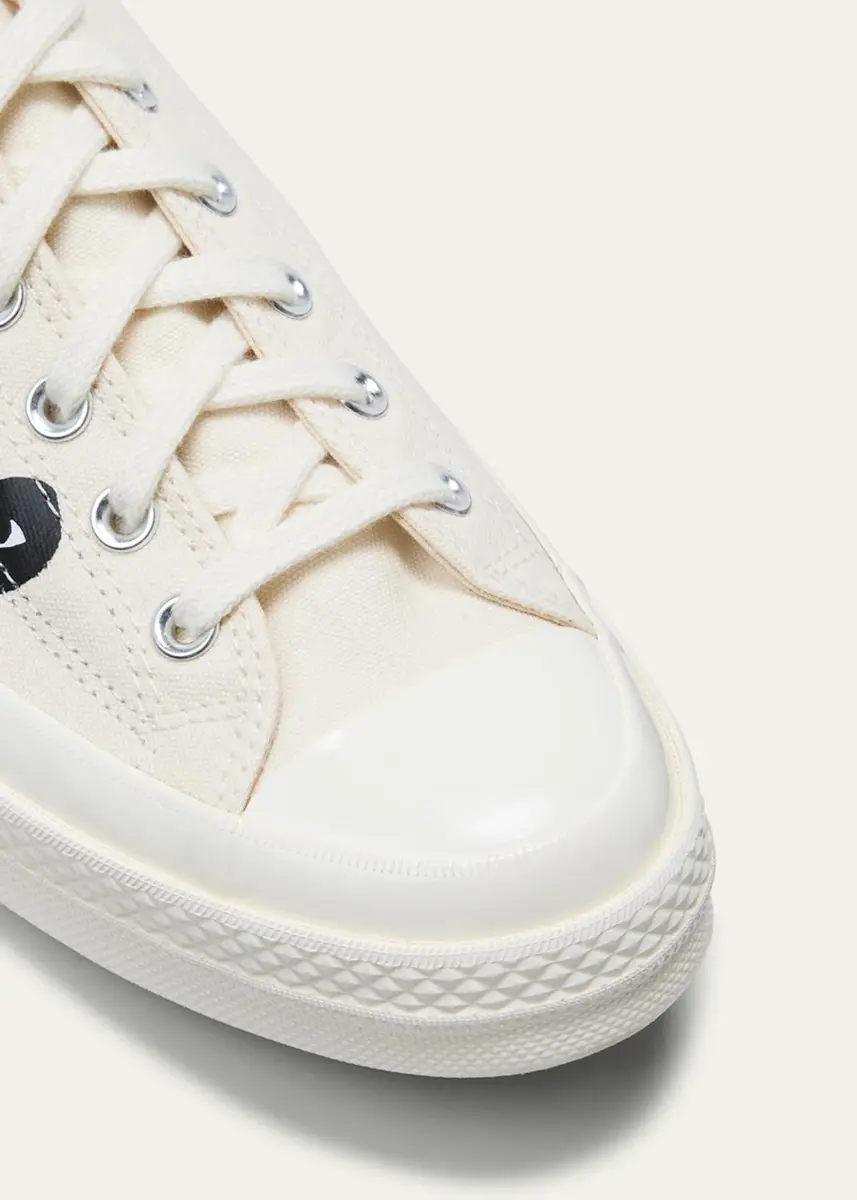Comme des Garçons x Converse Men's Chuck 70 Multi Heart Low-Top Sneakers | Thumbnail 9 Comme des Garçons x Converse Men's Chuck 70 Multi Heart Low-Top Sneakers | Thumbnail 9