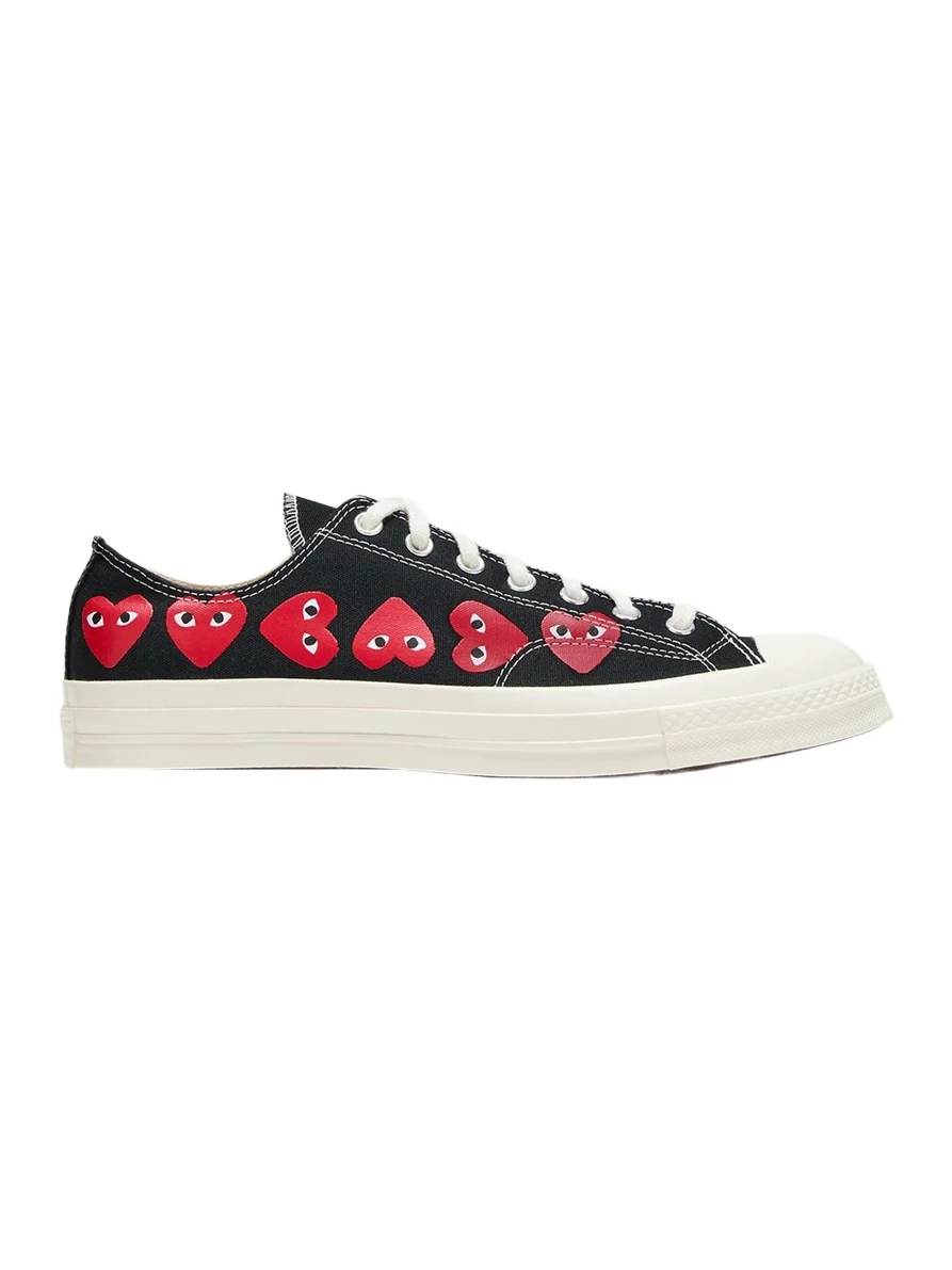 Comme des Garçons x Converse Men's Chuck 70 Multi Heart Low-Top Sneakers