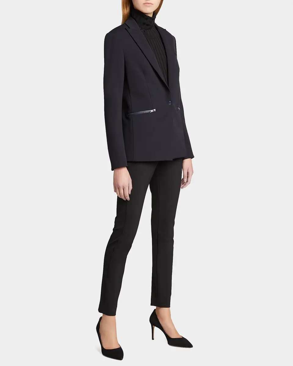 Veronica Beard Tailored Scuba Jacket | Thumbnail 2