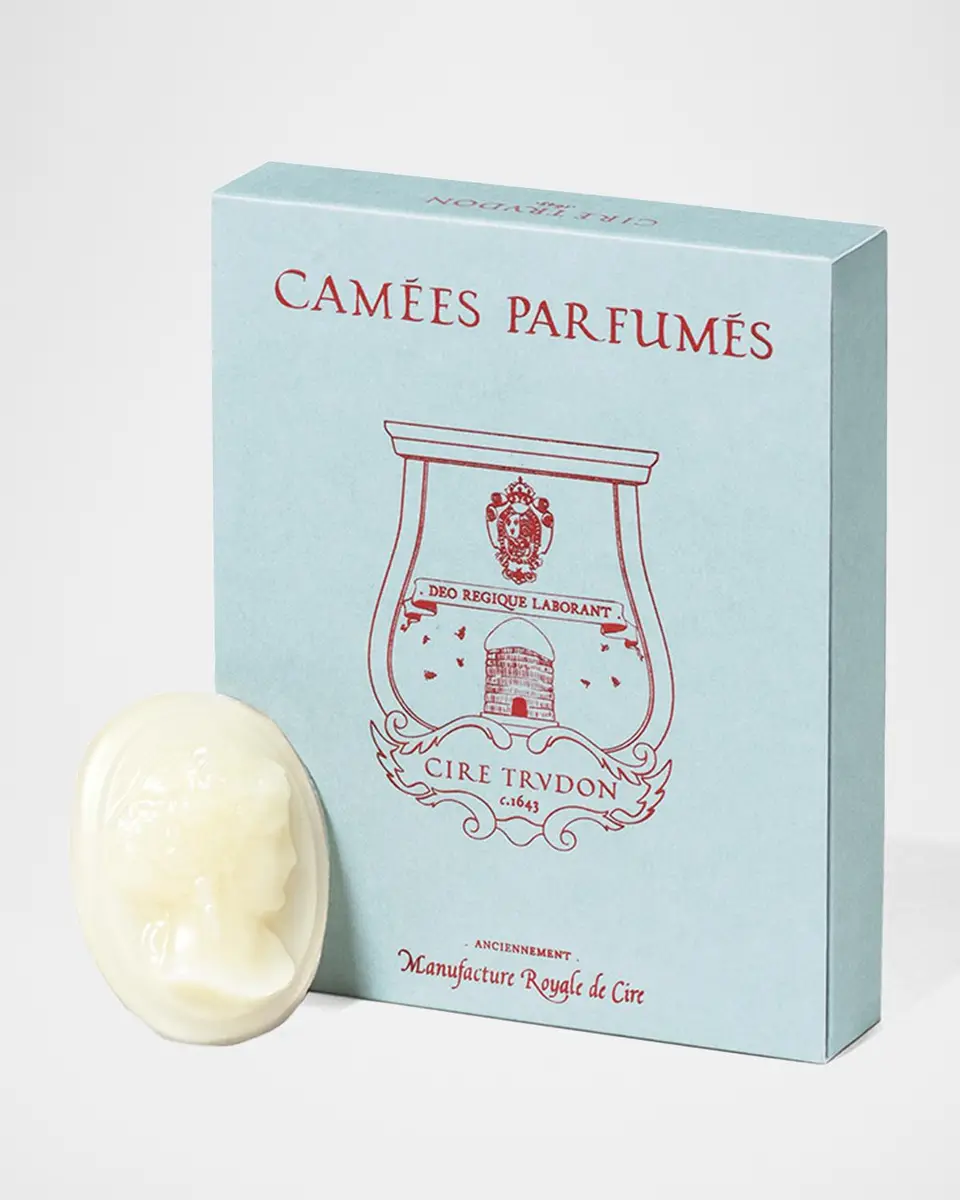 TRUDON Reggio Scented Wax Cameos, Mandarin, Set of 4 | Thumbnail 2 TRUDON Reggio Scented Wax Cameos, Mandarin, Set of 4 | Thumbnail 2