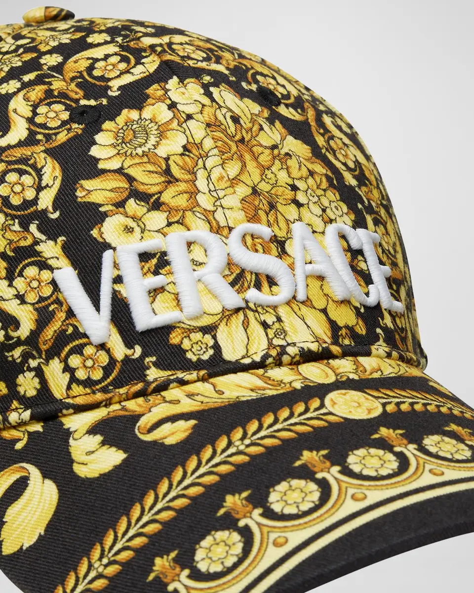 Versace Men's Barocco Baseball Cap | Thumbnail 3