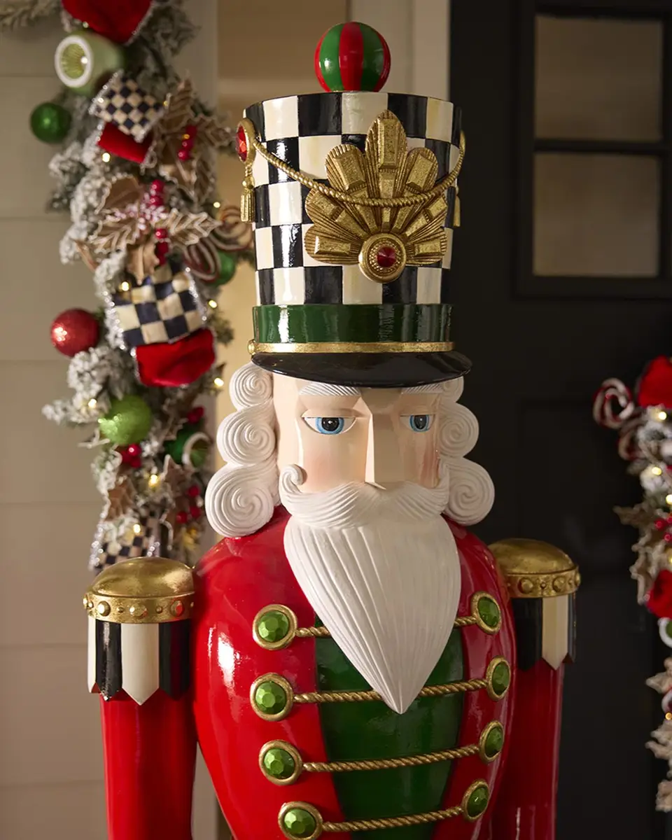 MacKenzie-Childs Classic Courtly Trophy Nutcracker | Thumbnail 3 MacKenzie-Childs Classic Courtly Trophy Nutcracker | Thumbnail 3