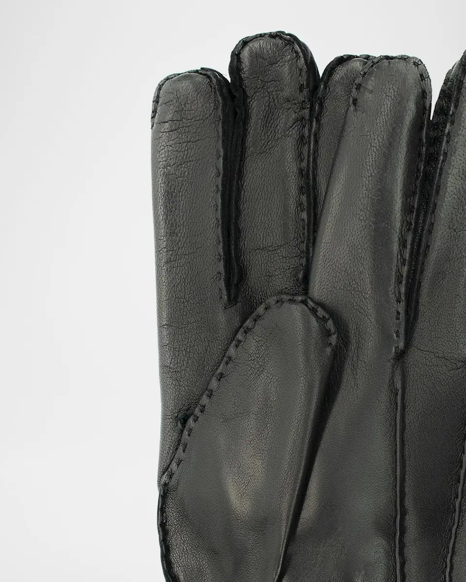 PORTOLANO Men's Cashmere-Lined Handsewn Leather Gloves | Thumbnail 2 PORTOLANO Men's Cashmere-Lined Handsewn Leather Gloves | Thumbnail 2