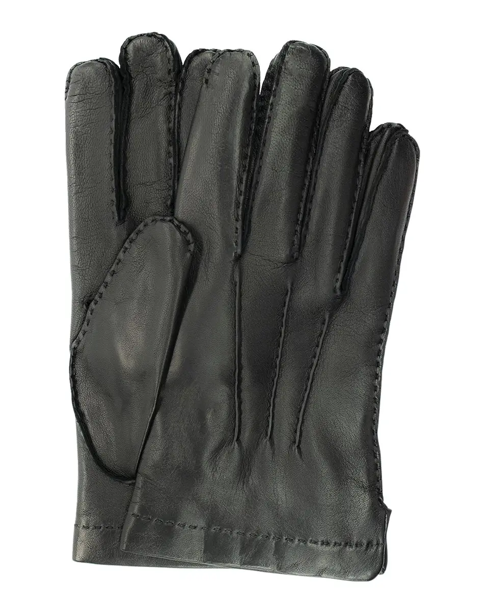 PORTOLANO Men's Cashmere-Lined Handsewn Leather Gloves | Thumbnail 3 PORTOLANO Men's Cashmere-Lined Handsewn Leather Gloves | Thumbnail 3