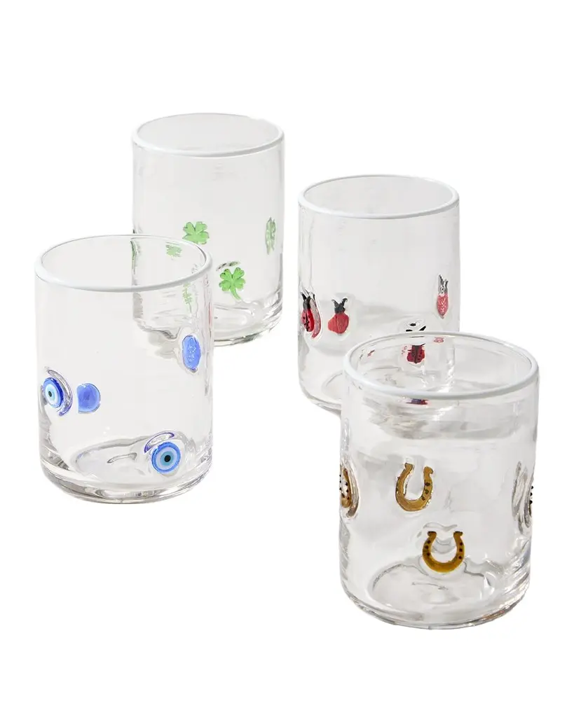 Neiman Marcus Lucky Charms 20 oz. Tumblers, Set of 4