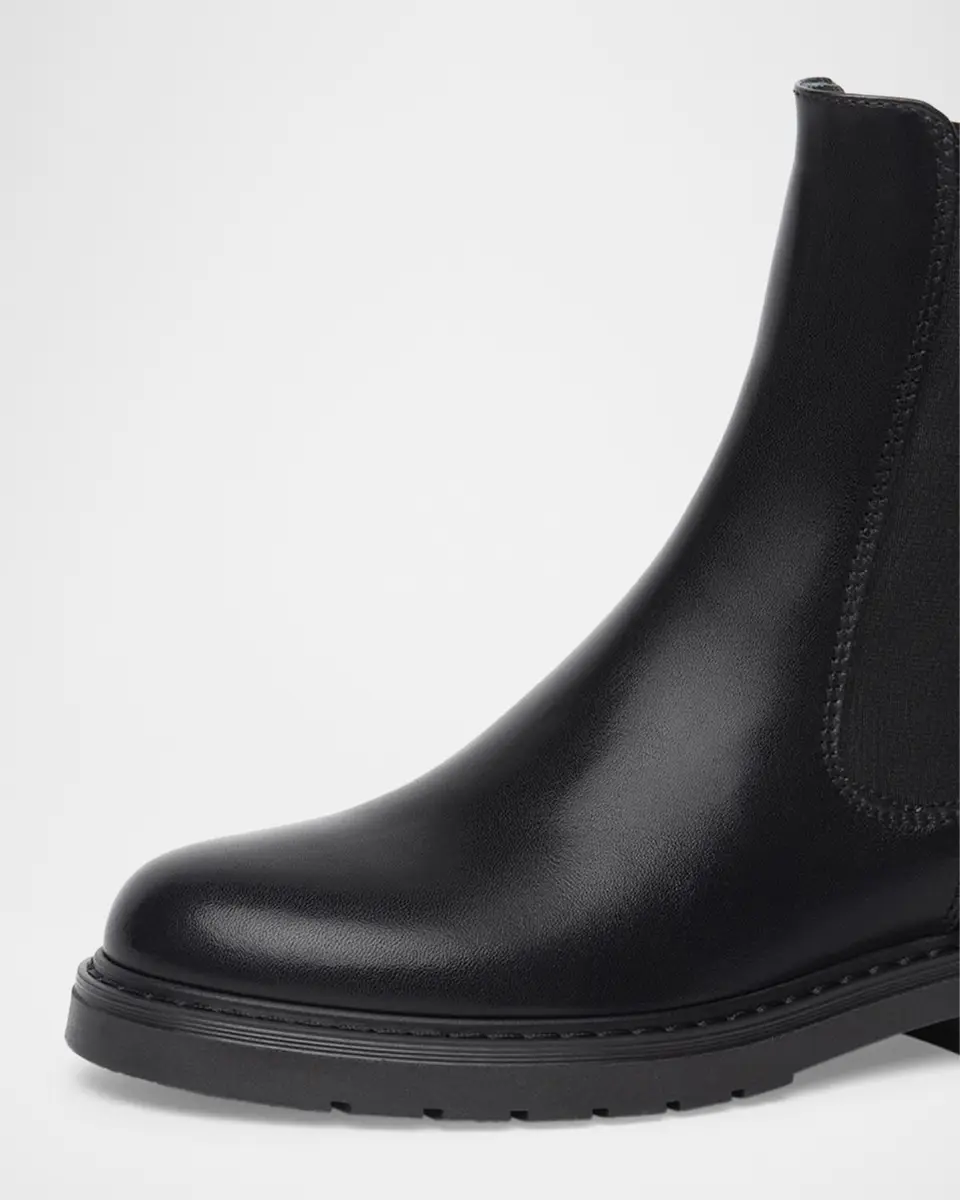 NeroGiardini Leather Chelsea Boots | Thumbnail 5 NeroGiardini Leather Chelsea Boots | Thumbnail 5