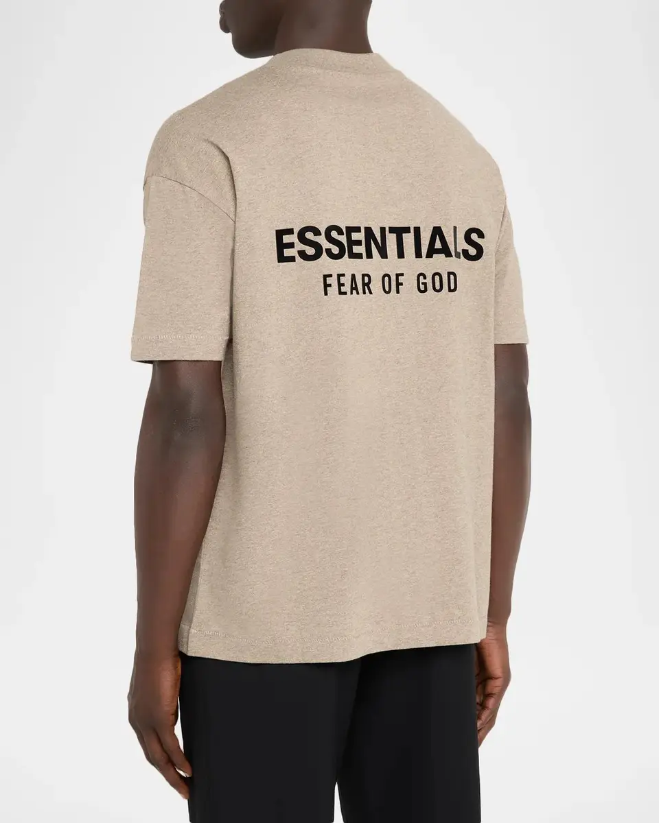 Fear of God Essentials Men's Classic Fit Logo T-Shirt | Thumbnail 3