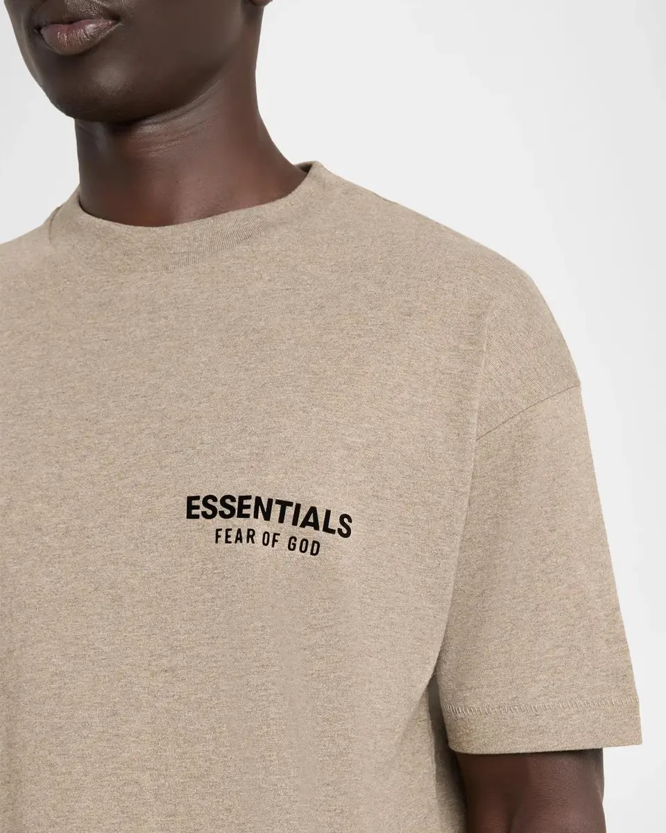 Fear of God Essentials Men's Classic Fit Logo T-Shirt | Thumbnail 5