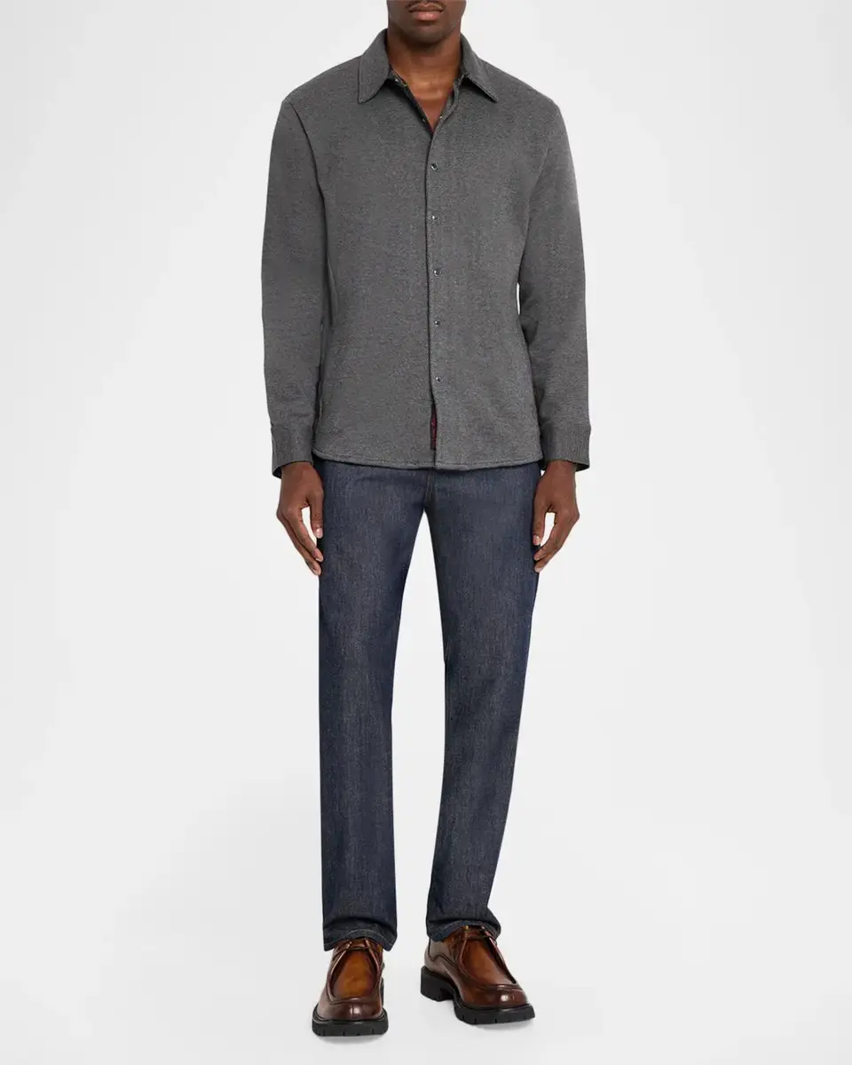 Robert Graham Men's Varano Long-Sleeve Shirt Jacket | Thumbnail 2