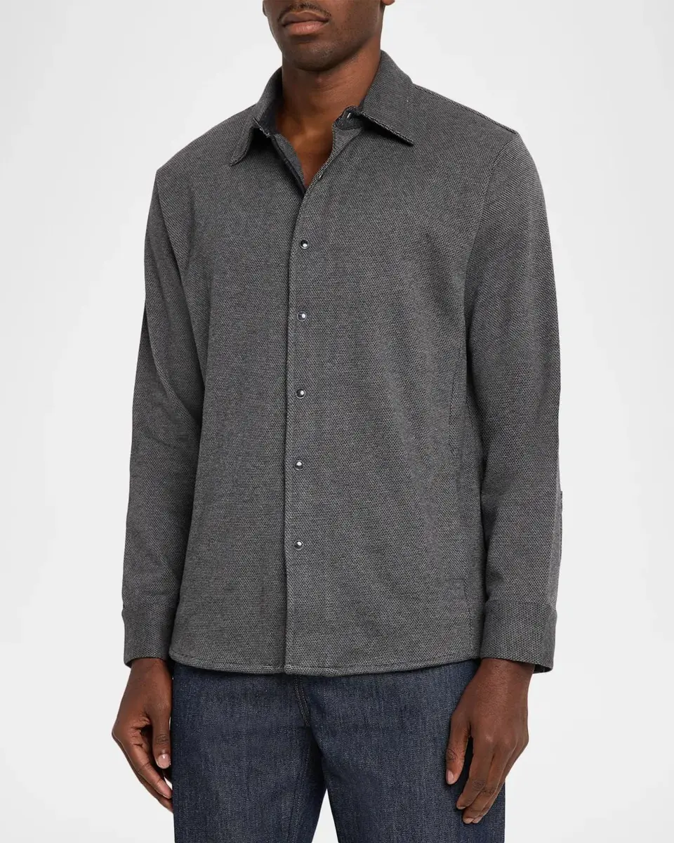 Robert Graham Men's Varano Long-Sleeve Shirt Jacket | Thumbnail 4