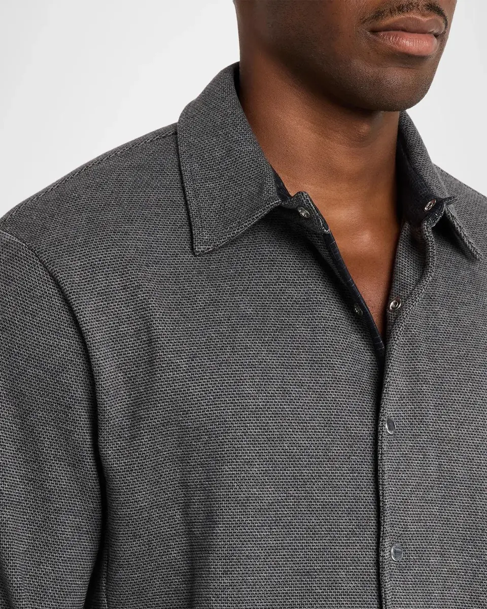 Robert Graham Men's Varano Long-Sleeve Shirt Jacket | Thumbnail 5