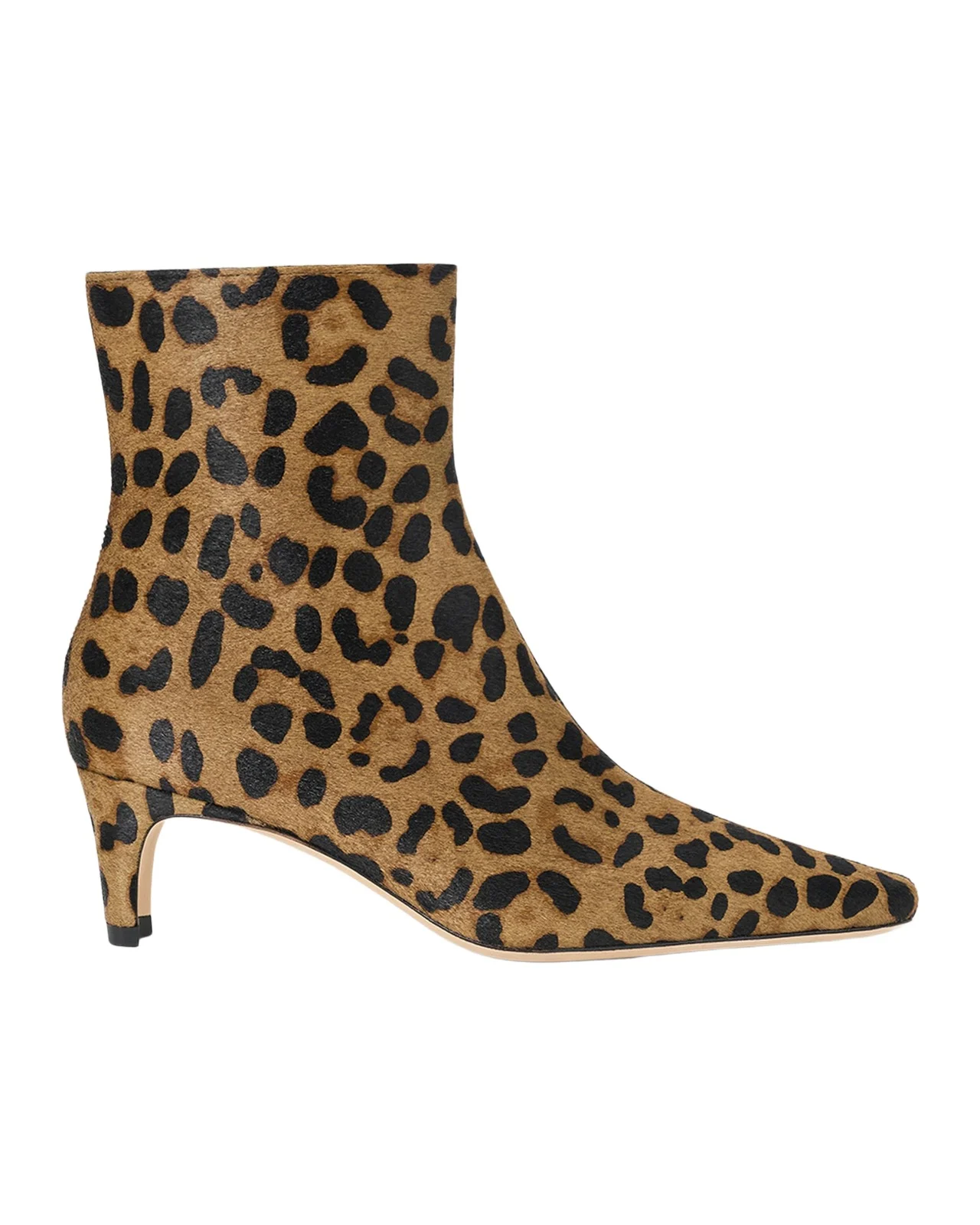 Wally Cheetah Calf Hair Ankle Boots