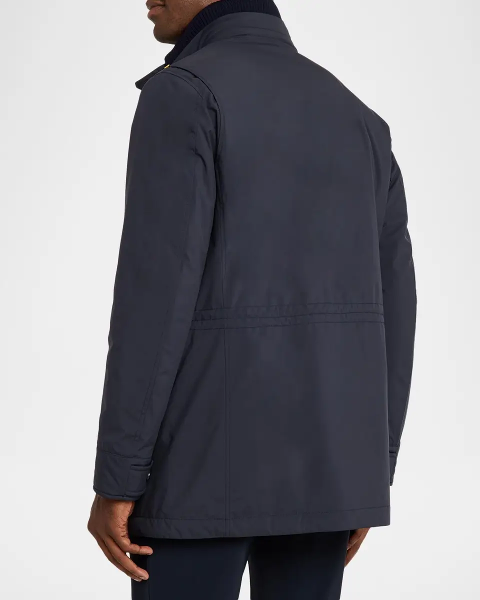 Sartorio Men's Nylon Safari Coat | Thumbnail 3 Sartorio Men's Nylon Safari Coat | Thumbnail 3