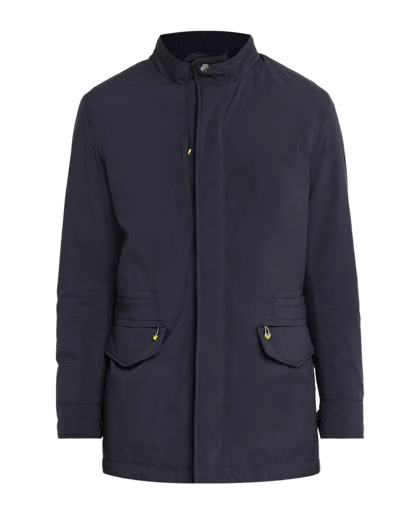 Sartorio Men's Nylon Safari Coat