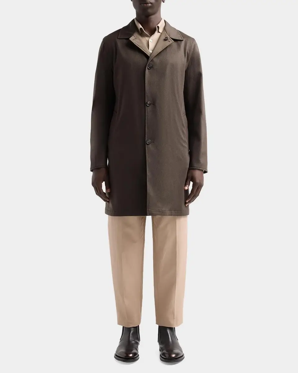 Sartorio Men's Reversible Rain Car Coat | Thumbnail 2 Sartorio Men's Reversible Rain Car Coat | Thumbnail 2