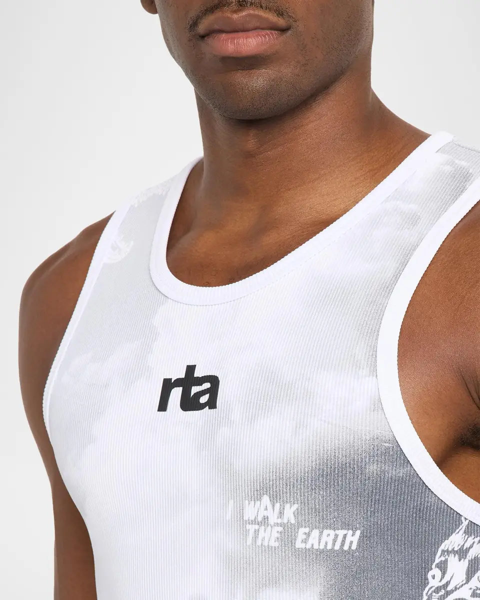 RTA Men's Sylvain Ribbed Logo Tank Top | Thumbnail 5 RTA Men's Sylvain Ribbed Logo Tank Top | Thumbnail 5