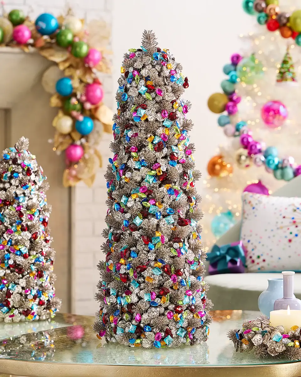 Bright Holiday 24" Tabletop Christmas Tree