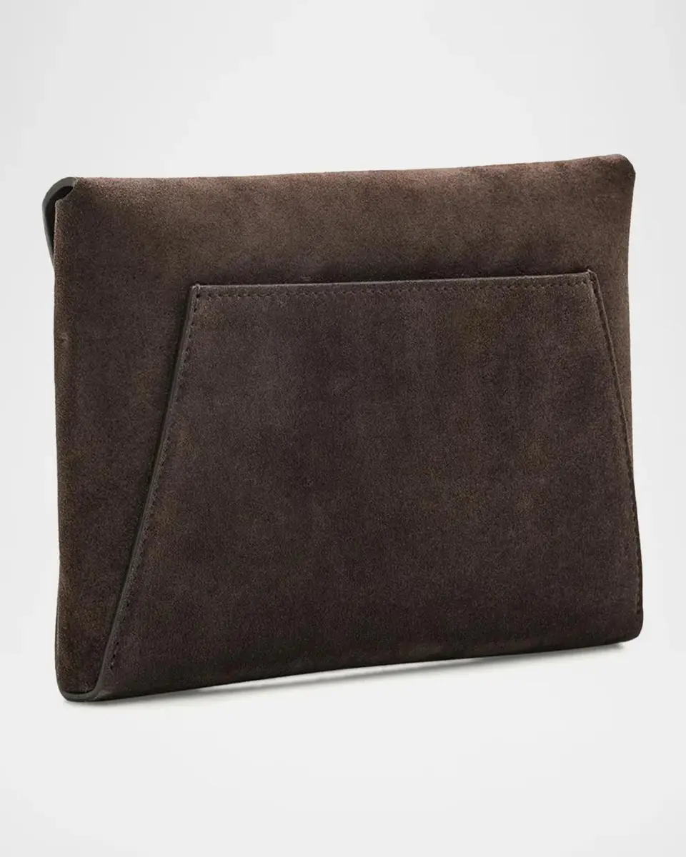 Brunello Cucinelli Suede Envelope Clutch Bag | Thumbnail 3 Brunello Cucinelli Suede Envelope Clutch Bag | Thumbnail 3